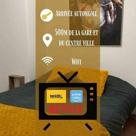 Appart 500 M Centre Ville - Gare Soissons Eksteriør billede